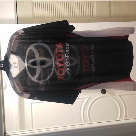 Under Armor- Made in the USA NASCAR pit shirt. Men's XXL - Picture 2 of 9